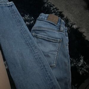 American Eagle straight leg jeans, slightly worn maybe twice.